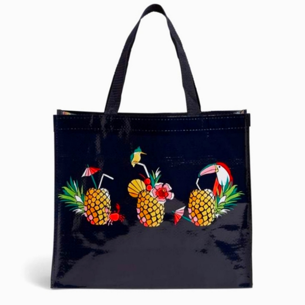 Vera Bradley Toucan Pineapple Market Tote Bag